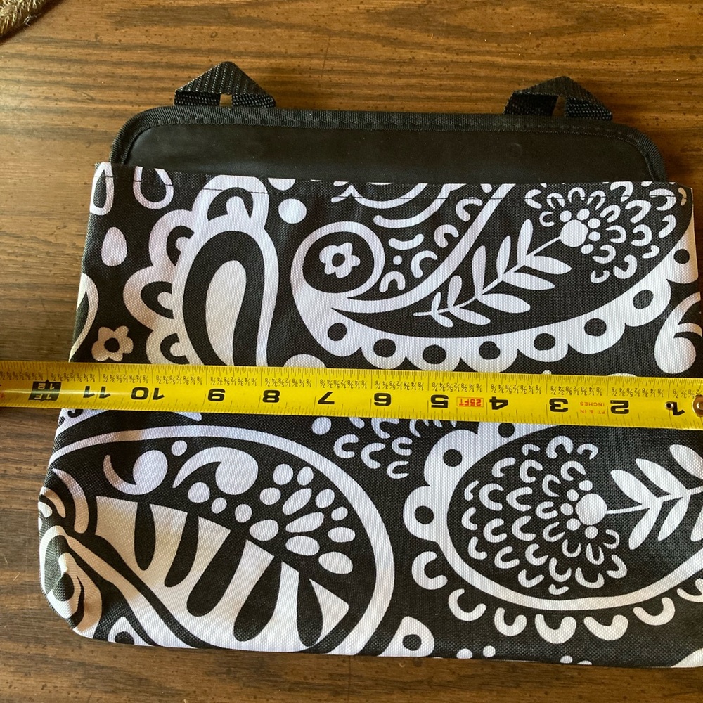 Thirty one black and white small tote bag for walker or wheelchair new - Picture 3 of 5